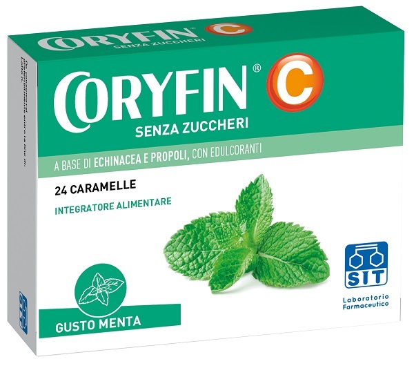CORYFIN C SENZA ZUCCHERO MENTOLO 48 G - Farmadott.it