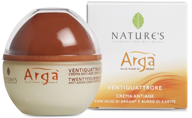 ARGA' CREMA VENTIQUATTRO ORE ANTIAGE 50 ML NATURE'S - Farmadott.it