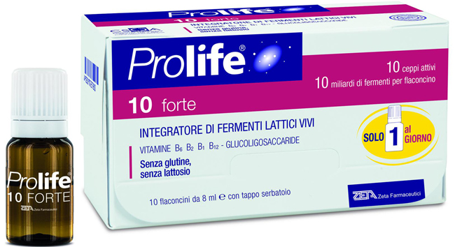PROLIFE 10 FORTE 10 FLACONCINI DA 8 ML - Farmadott.it