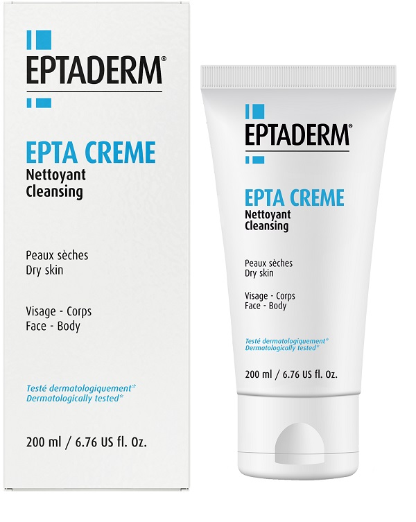 EPTADERM EPTA CREME DETERGENTE PELLI SECCHE VISO CORPO 200 ML - Farmadott.it