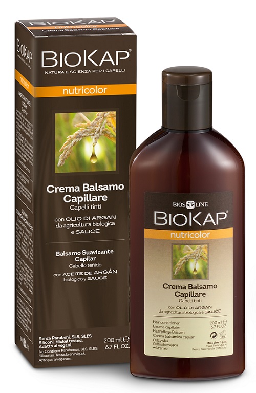 BIOKAP NUTRICOLOR CREMA BALSAMO CAPILLARE 200 ML - Farmadott.it