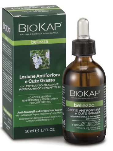 BIOKAP BELLEZZA LOZIONE ANTIFORFORA E CUTE GRASSA 50 ML BIOSLINE - Farmadott.it