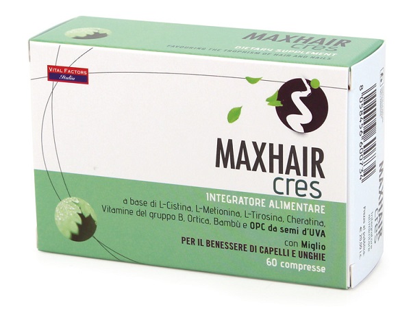 MAX HAIR CRES 60 COMPRESSE - Farmadott.it