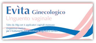 EVITA GINECOLOG UNGUENTO VAGINALE TUBO DA 30 G + 6 APPLICATORI VAGINALI MONOUSO - Farmadott.it