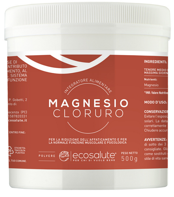 MAGNESIO CLORURO POLVERE 500 G - Farmadott.it