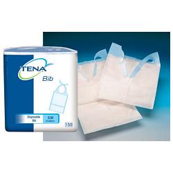 BAVAGLI MONOUSO TENA BIB MISURA SMALL/MEDIA 150 PEZZI - Farmadott.it