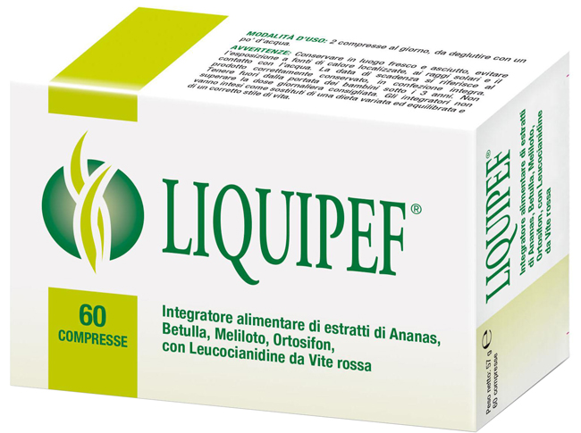 LIQUIPEF 60 COMPRESSE - Farmadott.it
