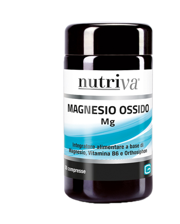 NUTRIVA MAGNESIO OSSIDO GI GROUP 50 COMPRESSE 1 G - Farmadott.it