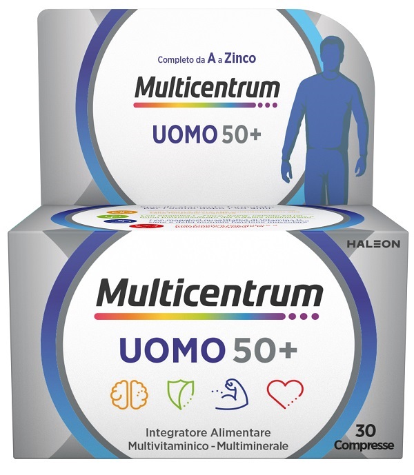 MULTICENTRUM UOMO 50+ 30 COMPRESSE - Farmadott.it