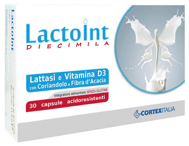 LACTOINT DIECIMILA 30 CAPSULE ACIDORESISTENTI SENZA GLUTINE - Farmadott.it