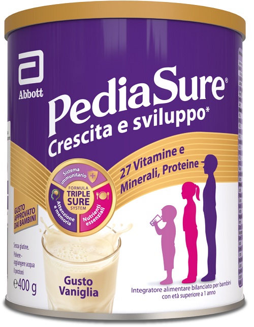 PEDIASURE CRESCITA&SVILUPPO VANIGLIA 400 G - Farmadott.it