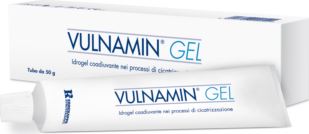 VULNAMIN MEDICAZIONE INTERATTIVA IN GEL A BASE DI AMINOACIDICOSTITUTIVI DEL COLLAGENE E SODIO JALURONATO TUBO 50 G - Farmadott.it