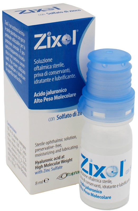 SOLUZIONE OFTALMICA ZIXOL PLURIDOSE 8 ML - Farmadott.it