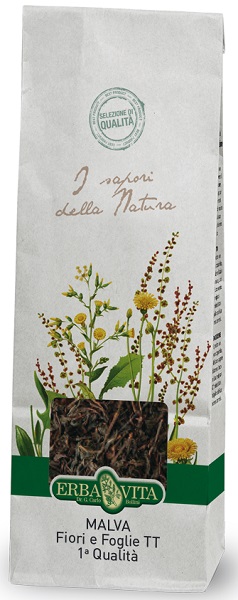 MALVA TAGLIO TISANA 1 QUALITA' FIORI E FOGLIE - Farmadott.it