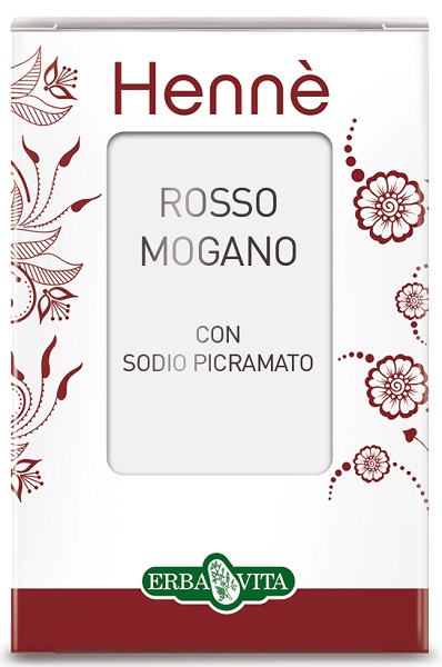 HENNE COLORANTE CAPELLI ROSSO MOGANO 100 G - Farmadott.it