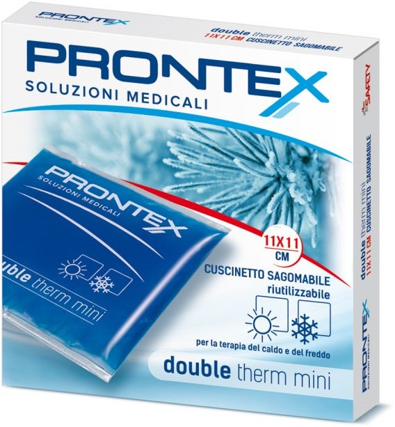 PRONTEX CUSCINETTO IN GEL RIUTILIZZABILE DOUBLE THERM 11X11CM - Farmadott.it
