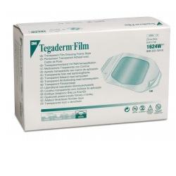 MEDICAZIONE TRASPARENTE STERILE SEMIPERMEABILE IN POLIURETANO TEGADERM FILM CM10X12 5 PEZZI - Farmadott.it