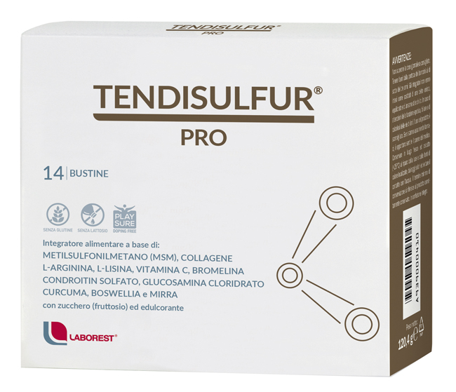 TENDISULFUR PRO 14 BUSTINE DA 8,6G - Farmadott.it