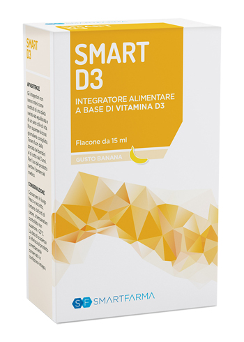 SMART D3 GOCCE 15 ML GUSTO BANANA - Farmadott.it