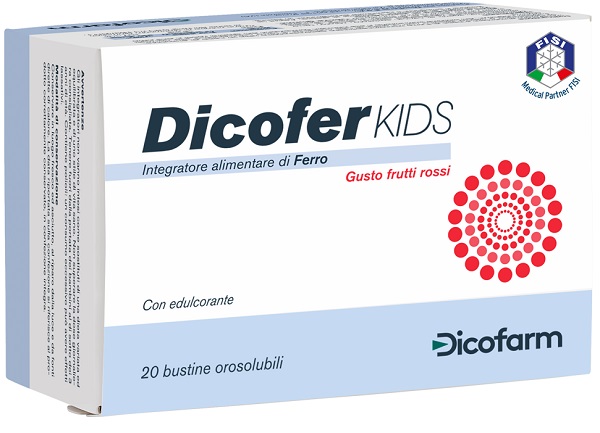 DICOFER KIDS 20 BUSTINE OROSOLUBILI - Farmadott.it