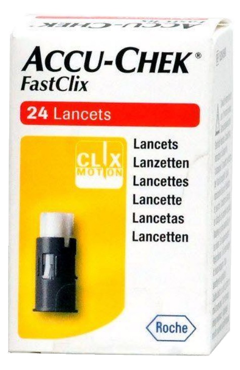 LANCETTE PUNGIDITO ACCU-CHEK FASTCLIX 24 PEZZI - Farmadott.it