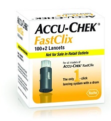 LANCETTE PUNGIDITO ACCU-CHEK FASTCLIX 100 + 2 PEZZI - Farmadott.it
