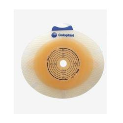 PLACCA PER ILEOSTOMIA E COLOSTOMIA SISTEMA A 2 PEZZI SENSURA CLICK FORO RITAGLIABILE 10-65 MM FLANGIA 70 MM 5 PEZZI - Farmadott.it