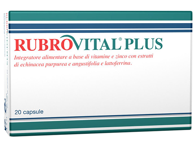 RUBROVITAL PLUS 20 CAPSULE - Farmadott.it