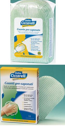 CICCARELLI GUANTO PRESAPONATO 20 PEZZI - Farmadott.it