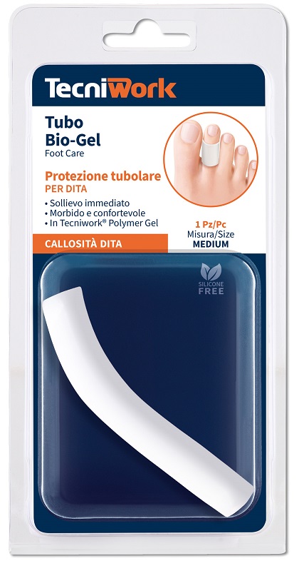 BIOGEL FASCETTA TUBOLARE GEL DITA PIEDI MEDIUM 1 PEZZO - Farmadott.it
