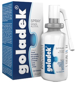 GOLADEK SPRAY NO ALCOOL 25 ML - Farmadott.it