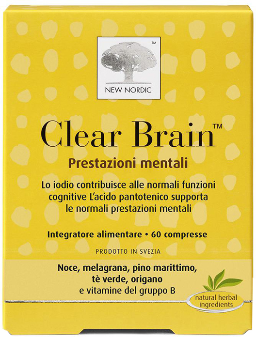 CLEAR BRAIN 60 COMPRESSE - Farmadott.it