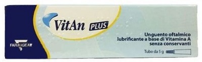 UNGUENTO OFTALMICO LUBRIFICANTE VITAN PLUS 5 G - Farmadott.it
