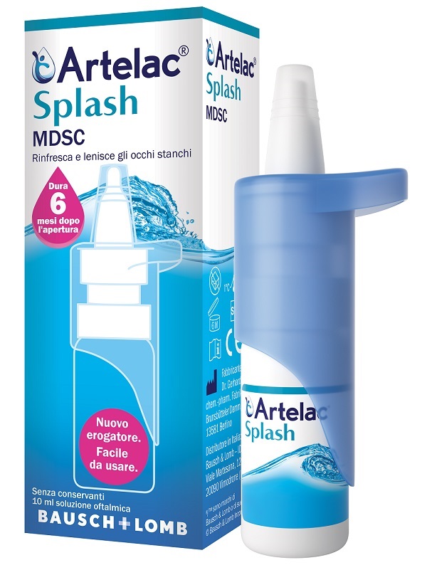ARTELAC SPLASH MULTIDOSE GOCCE OCULARI FLACONE 10 ML - Farmadott.it