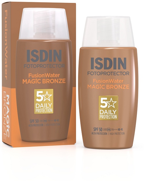 FUSION WATER MAGIC COLOR BRONZE SPF50 50 ML - Farmadott.it