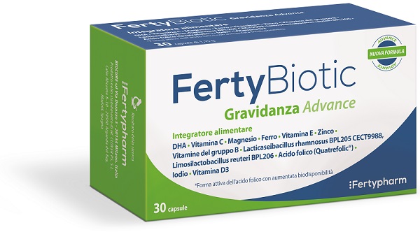 FERTYBIOTIC GRAVIDANZA ADVANCE 30 CAPSULE DA 1,15 G - Farmadott.it
