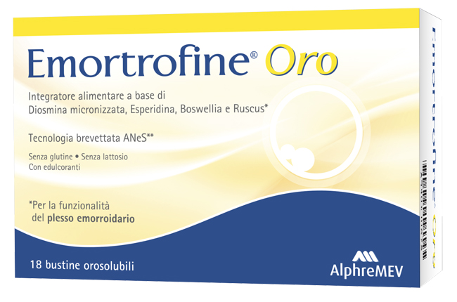 EMORTROFINE ORO 18 BUSTINE DA 3 G - Farmadott.it