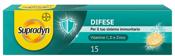 SUPRADYN DIFESE 15 COMPRESSE EFFERVESCENTI - Farmadott.it