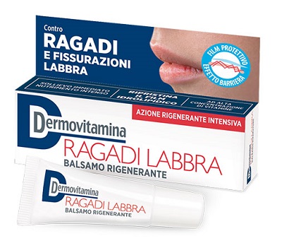DERMOVITAMINA RAGADI LABBRA BALSAMO RIGENERANTE 8 ML - Farmadott.it