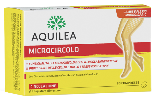 AQUILEA MICROCIRCOLO 30 COMPRESSE - Farmadott.it