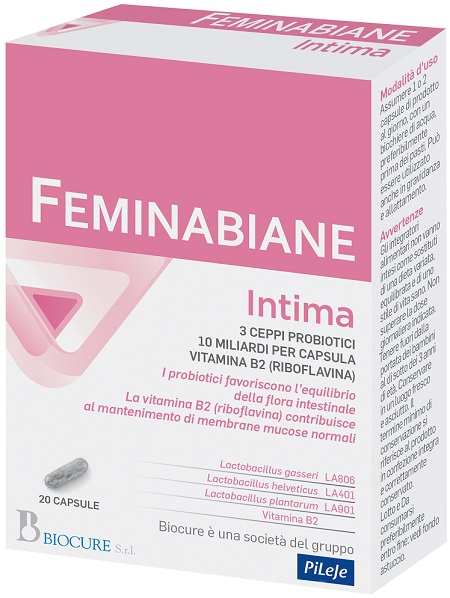 FEMINABIANE INTIMA 20 CAPSULE - Farmadott.it