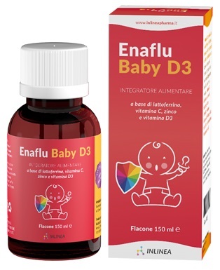 ENAFLU BABY D3 SOLUZIONE ORALE 150 ML - Farmadott.it