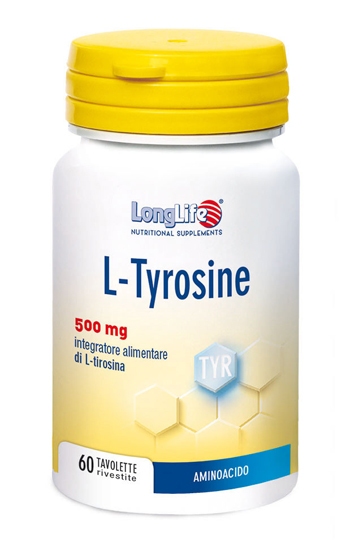 LONGLIFE L-TYROSINE 60 TAVOLETTE RIVESTITE DA 1,2 G - Farmadott.it