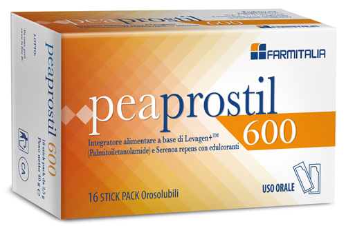PEAPROSTIL 600 16 STICK PACK OROSOLUBILI - Farmadott.it