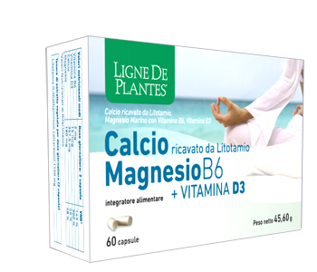 CALCIO + MAGNESIO B6 + VITAMINA D3 60 CAPSULE - Farmadott.it