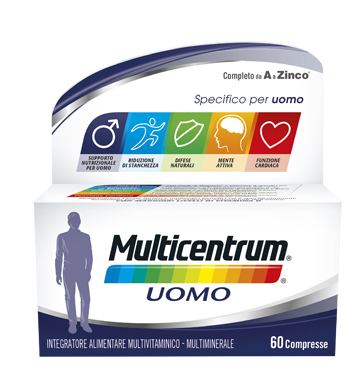 MULTICENTRUM UOMO 60 COMPRESSE - Farmadott.it