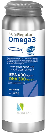 NUTRIREGULAR OMEGA 3 80 CAPSULE - Farmadott.it