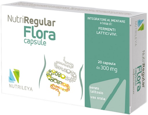 NUTRIREGULAR FLORA 20 CAPSULE - Farmadott.it