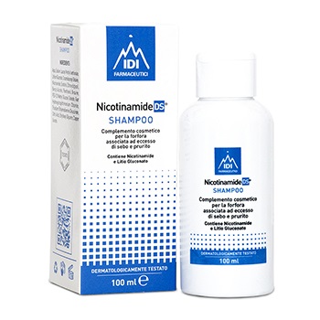 NICOTINAMIDE DS SHAMPOO SENZA PROFUMO 100 ML - Farmadott.it