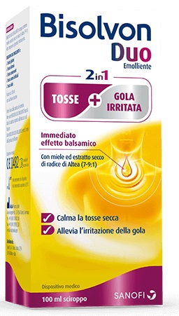 BISOLVON DUO SCIROPPO EMOLLIENTE 100 ML - Farmadott.it